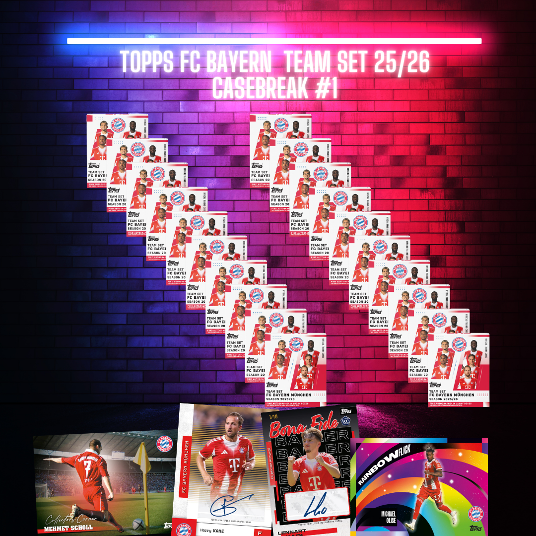 Filler restliche Spots Topps FC Bayern Team Set 25/26 Casebreak #1