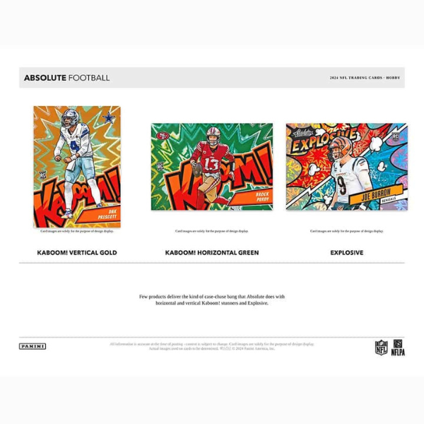 Panini Absolute Football Hobby Box NFL 2024