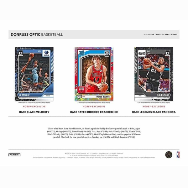 Panini Donruss Optic Hobby Box NBA Basketball 2024/2025