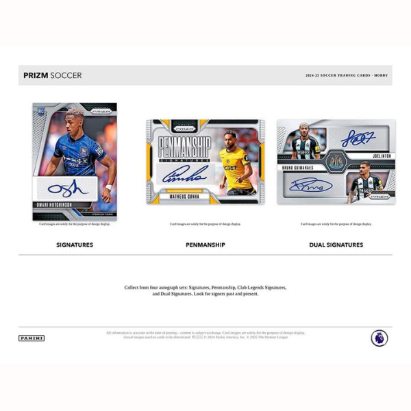Panini Prizm Premier League Soccer Hobby Box (Fussball) 2024/2025