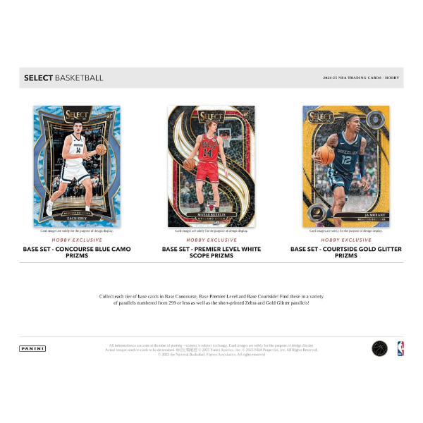 Panini Select NBA Hobby Box (Basketball) 2024/2025