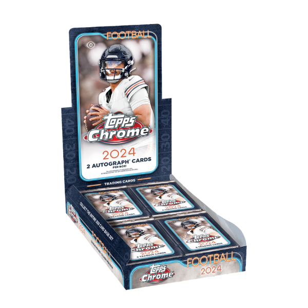 Topps Chrome Football Hobby Box 2024