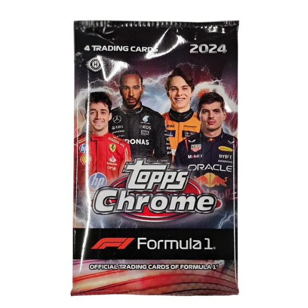 Topps F1 Chrome Qualifying Lap Hobby 2024 Einzelpack