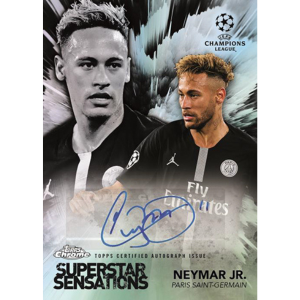 Topps UEFA Competitions Soccer Chrome Hobby Box (Fußball) 2018/2019