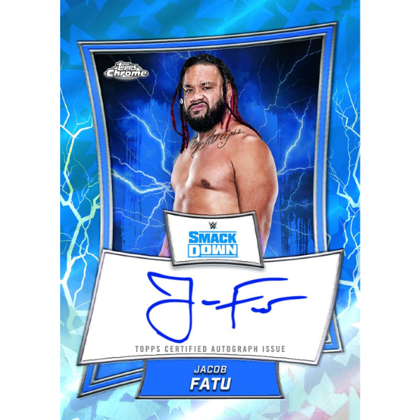 Topps WWE Chrome Sapphire Hobby Box 2025