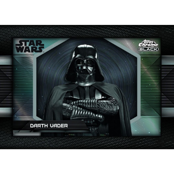 Topps Star Wars Chrome Black Hobby Box 2024