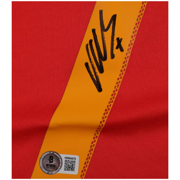 David Villa Signed Spain Jersey