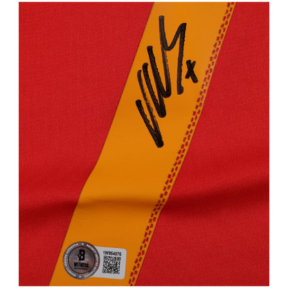 David Villa Signed Spain Jersey