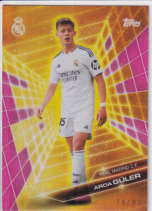 Arda Güler /99 Topps Real Madrid Fan Set 2024