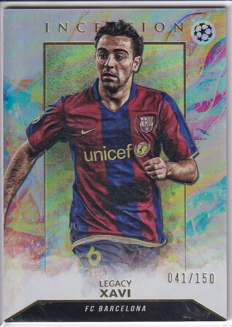 Xavi Legacy /150 Topps Inception 2024