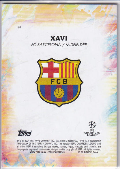 Xavi Legacy /150 Topps Inception 2024