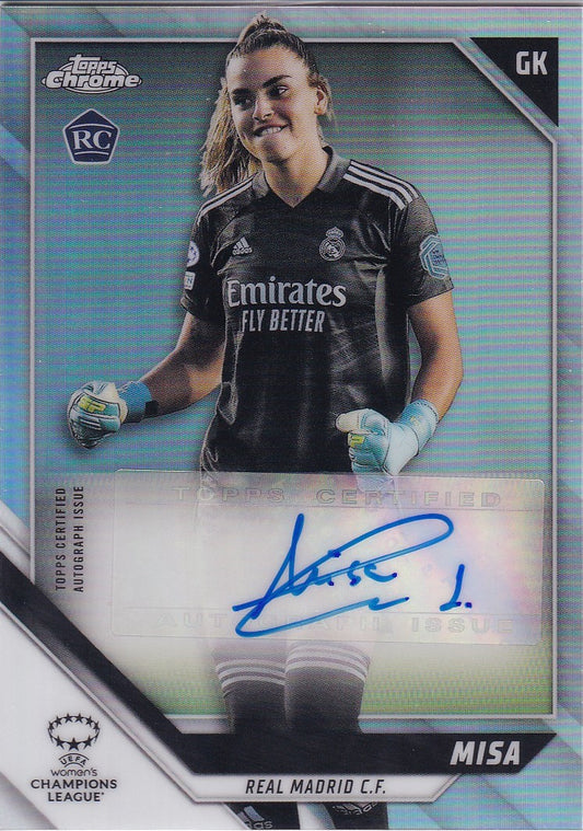 Misa RC Autograph Topps UEFA Women's Champions League 2021/22