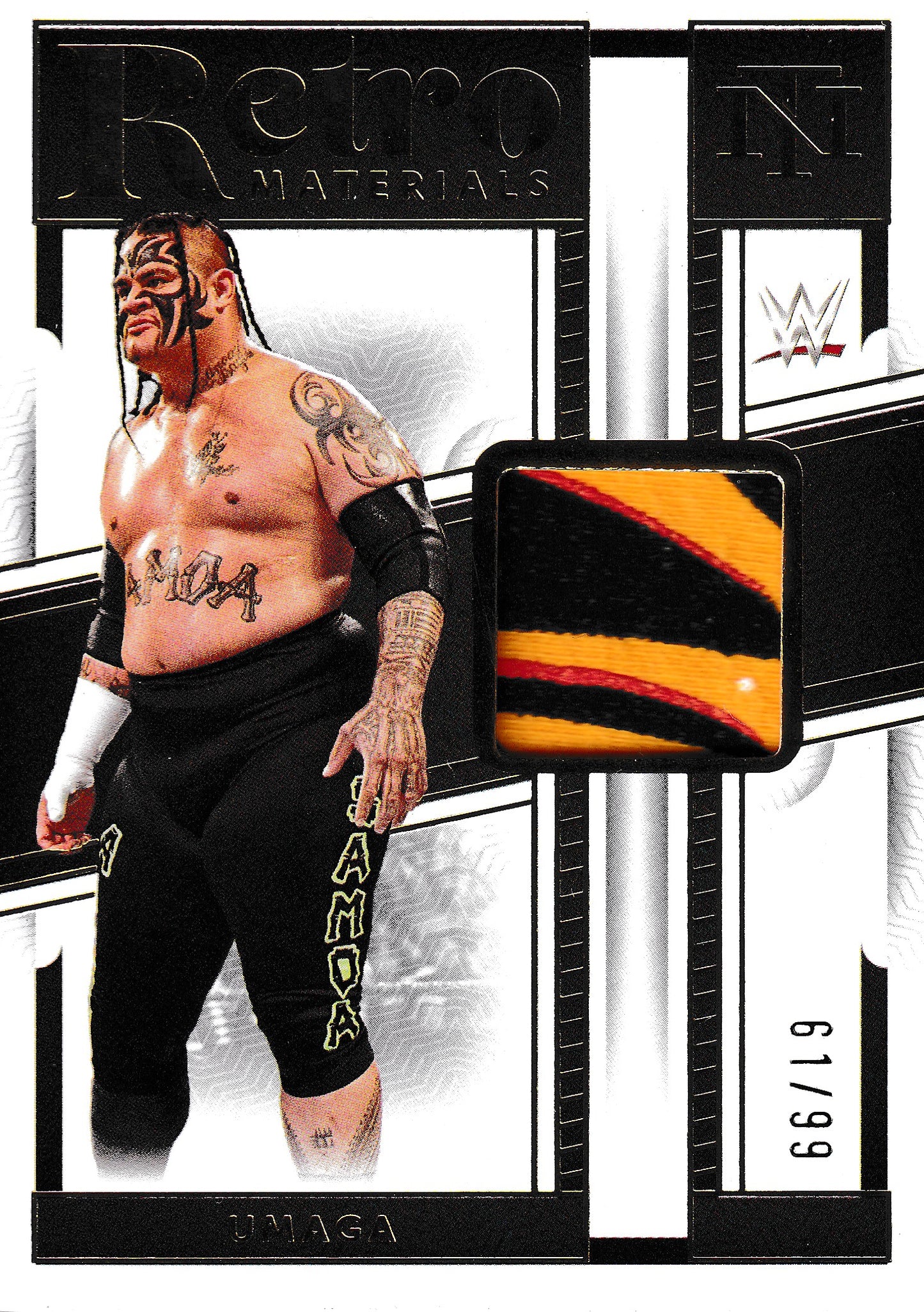 Umaga Retro Materials /99 Panini National Treasures 2024