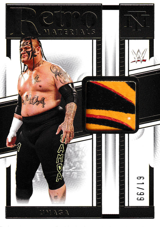 Umaga Retro Materials /99 Panini National Treasures 2024
