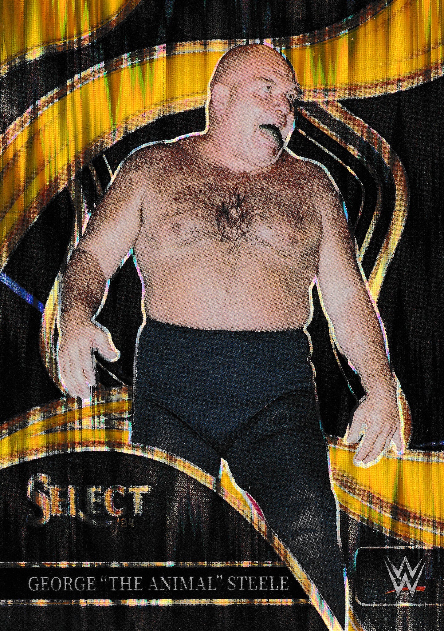 George "The Animal" Steele /10 Panini Select WWE 2024