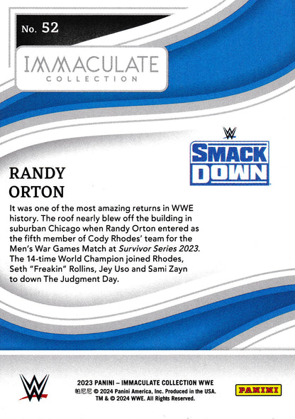 Randy Orton /75 Panini Immaculate WWE 2023