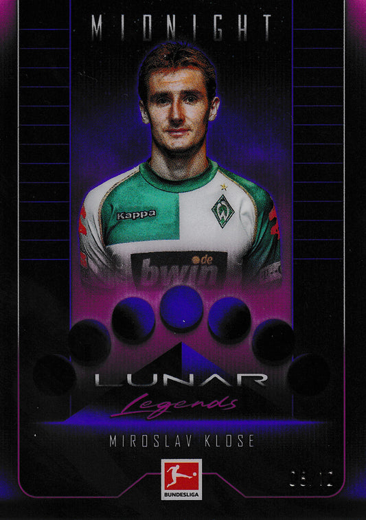 Miroslav Klose Lunar Legends /12 Topps Midnight Bundesliga 2024