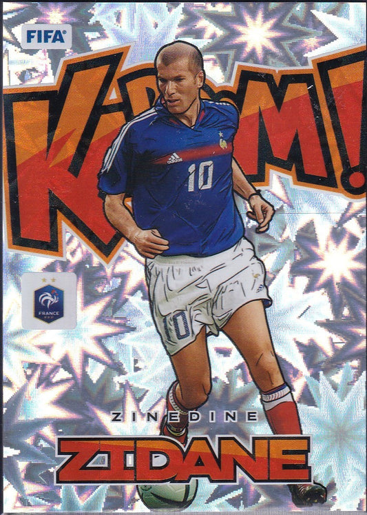 Zinédine Zidane KABOOM! Case Hit SSP Panini Donruss Soccer 2024-25
