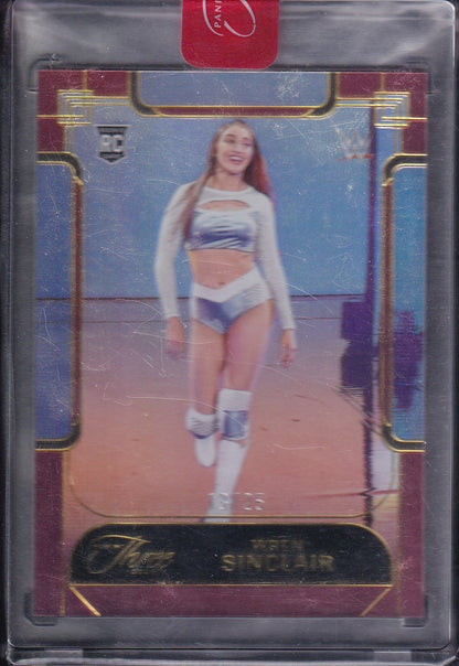 Wren Sinclair RC /25 Panini Three Count WWE 2024