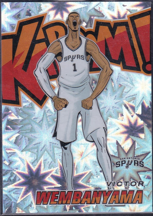 Victor Wembanyama KABOOM! Case Hit SSP Panini Revolution Basketball 2024-25
