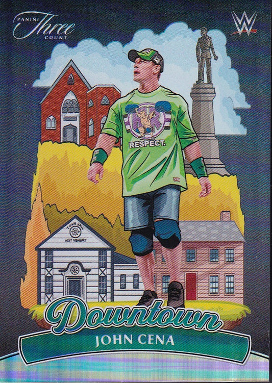 John Cena Downtown Case Hit SSP Panini Three Count WWE 2024