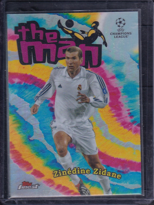 Zinédine Zidane The Man Case Hit SSP Topps Finest 2025