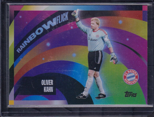 Oliver Kahn Rainbow Flick Topps FC Bayern München Team Set 2024/25