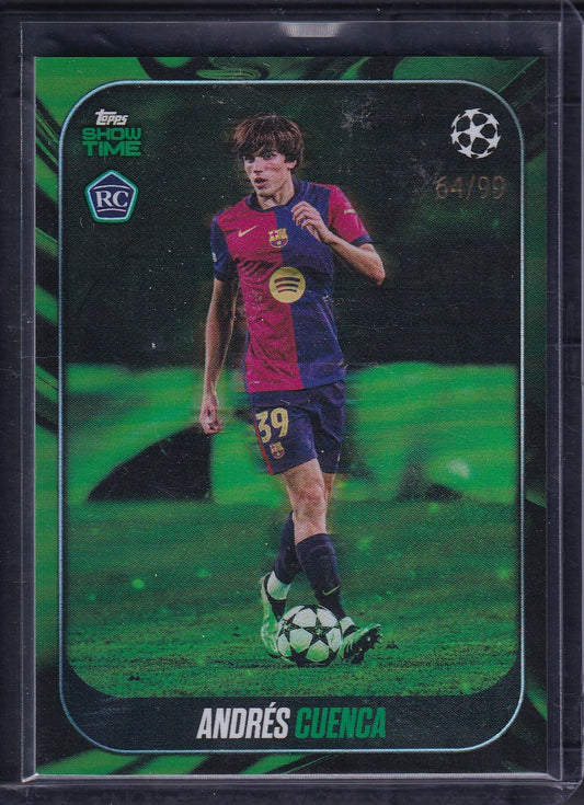 Andrés Cuenca RC Showcase /99 Topps Showtime 2025