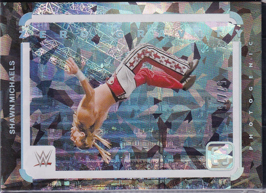 Shawn Michaels Zero Gravity /75 Cracked Ice Panini Photogenic WWE 2024