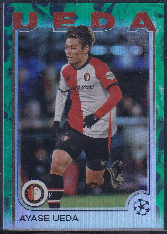 Ayase Ueda /99 Topps UCL Chrome 2024/2025