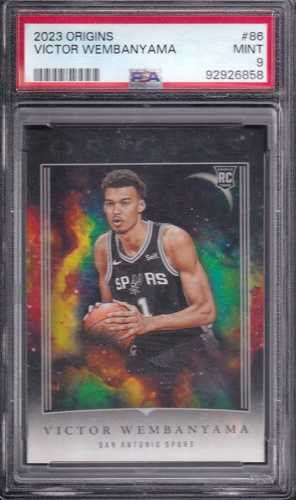 Victor Wembanyama RC PSA 9 Panini Origins 2023