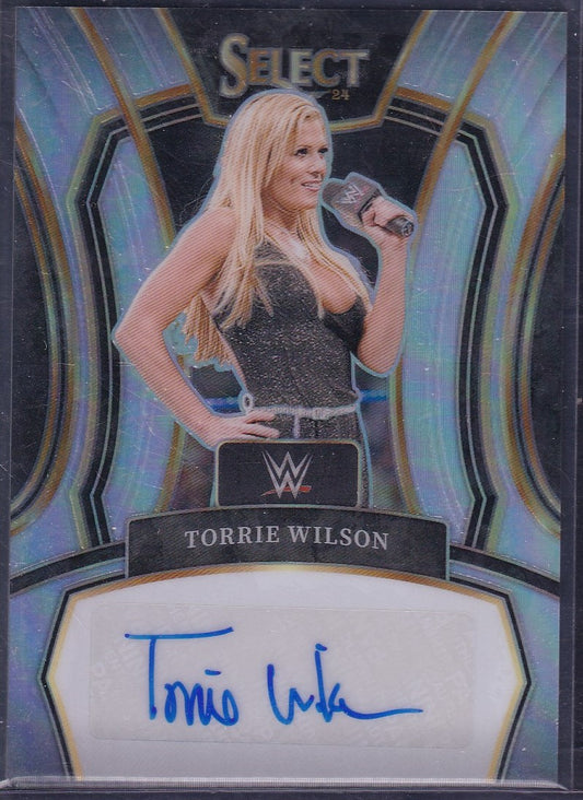 Torrie Wilson Autograph Silver Prizm Panini Select WWE 2024