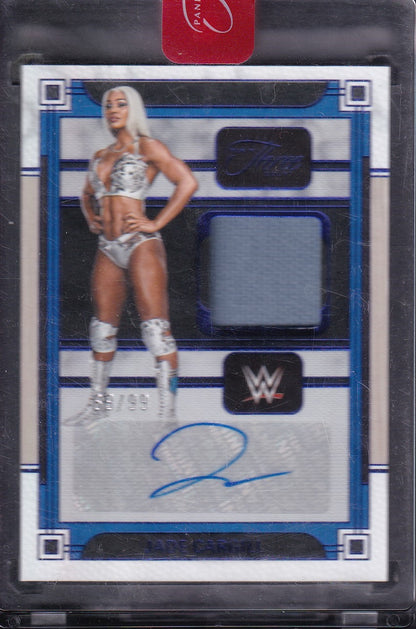 Jade Cargill Memorabilia Autograph /99 Panini Three Count WWE 2024