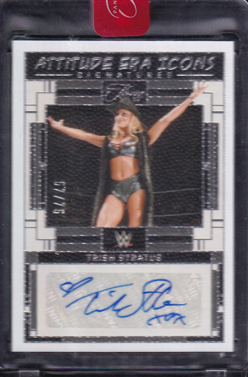 Trish Stratus Attitude Era Icons Signatures /75 Panini Three Count WWE 2024