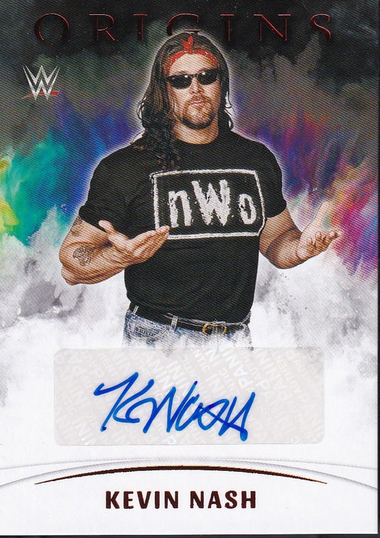 Kevin Nash Origins Autograph Panini Chronicles WWE 2022
