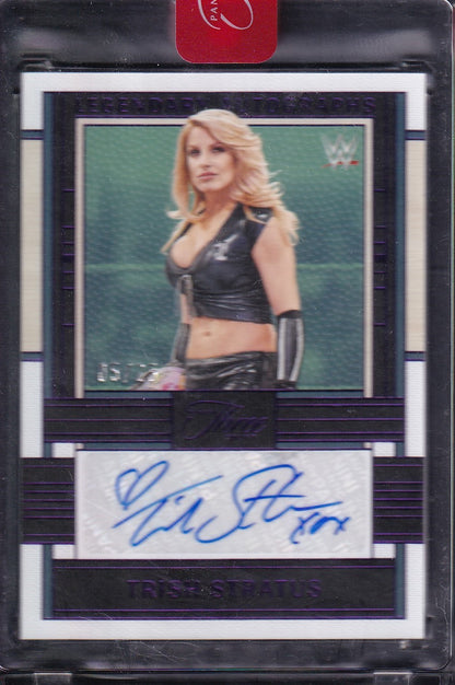 Trish Stratus Legendary Autographs /25 Panini Three Count WWE 2024