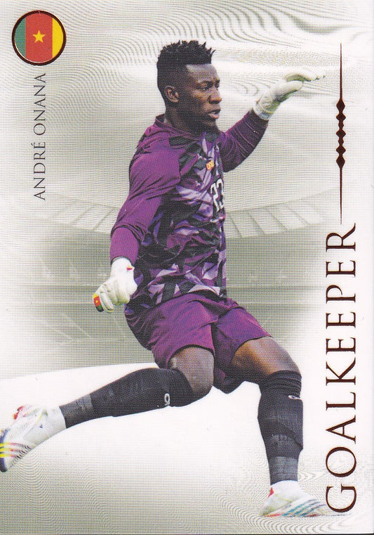 André Onana Goalkeeper /62 Futera Unique 2023