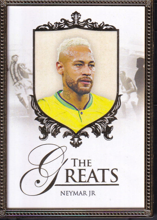 Neymar jr The Greats /11 Gold Frame Futera Unique 2024