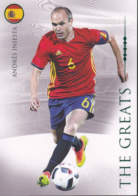 Andrés Iniesta The Greats /20 Futera Unique 2023