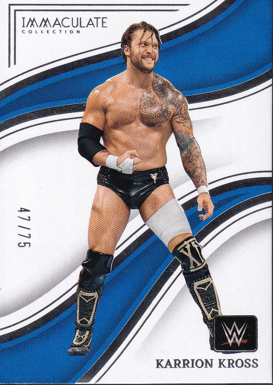 Karrion Kross /75 Panini Immaculate WWE 2023