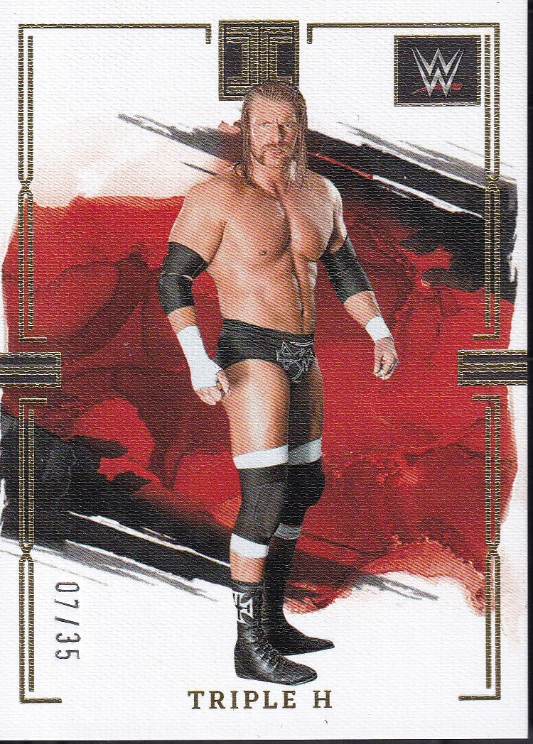 Triple H /35 Panini Impeccable WWE 2023