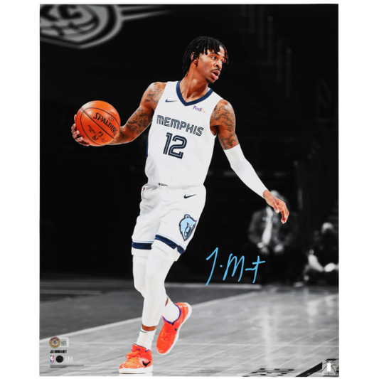 🏀 Ja Morant Signiertes Foto – 40 x 50 cm – inkl. Beckett COA 🏀