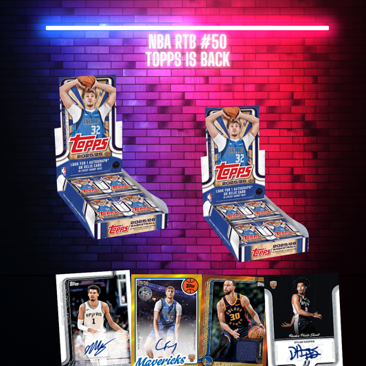NBA RTB #50 Topps is Back