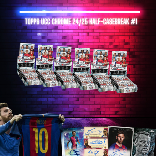 Topps UCC Chrome Hobby 2024/2025 Half-Casebreak #1