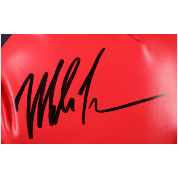 🥊 Mike Tyson Everlast Boxhandschuh Display – mit Foto, signiertem Everlast-Rechtshandschuh – 66 x 58 cm – inkl. Beckett LOA 🥊