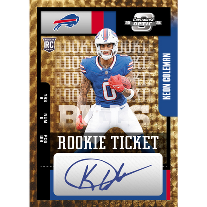 Panini Contenders NFL Football Optic Hobby Box 2024