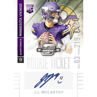 Panini Contenders NFL Football Optic Hobby Box 2024