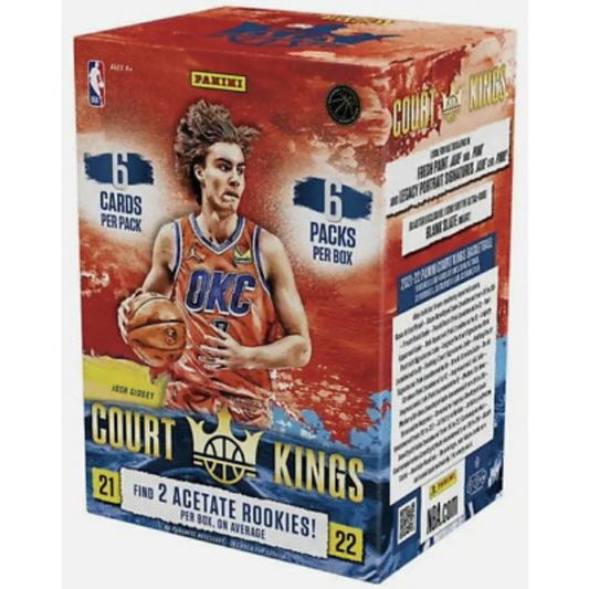 Panini Court Kings Basketball NBA International Blaster Box 2021/2022