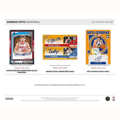 Panini Donruss Optic Hobby Box NBA Basketball 2024/2025