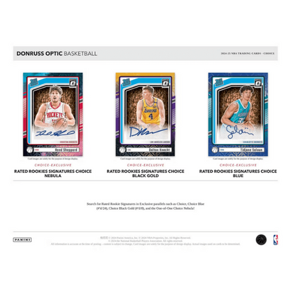 Panini Donruss Optic NBA Basketball Choice Box 2024/2025